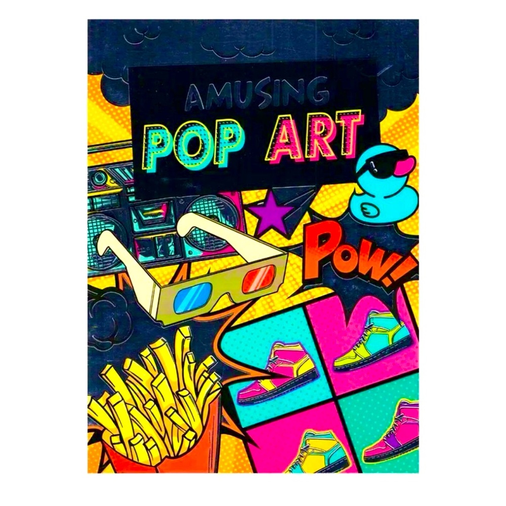 🌸 AMUSING POP ART COLORING BOOK 🌸